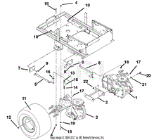 Transaxle, Dump Valves And Rear Wheels