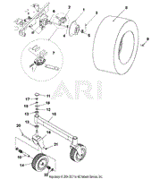 Casters, Wheels And Brake