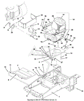 Seat, Foot plate and Bumper