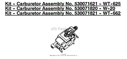 Kit - Carburetor Assembly