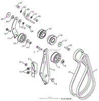 Chassis / Engine / Pulleys