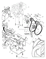 Chassis/Engine/Pulleys