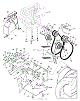 Chassis / Engine / Pulleys