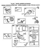 ENGINE, BRIGGS AND STRATTON(2)