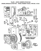 ENGINE, BRIGGS AND STRATTON