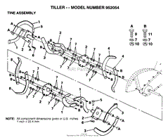 TINE ASSEMBLY