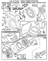 B&amp;S Engine 135202 Type 0119-01 Part 3