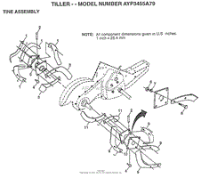 TINE ASSEMBLY