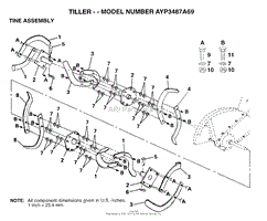 TINE ASSEMBLY