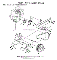 BELT GUARD AND PULLEY