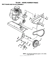 BELT GUARD AND PULLEY