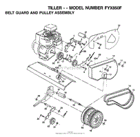 BELT GUARD/PULLEY