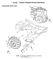 TILLER MAINFRAME RIGHT SIDE