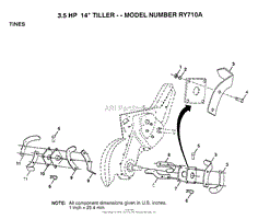 TINE ASSEMBLY