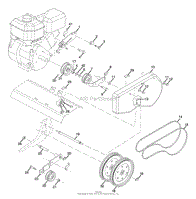 Belt Guard And Pulley Assembly