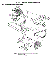 BELT GUARD AND PULLEY