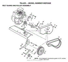 BELT GUARD AND PULLEY