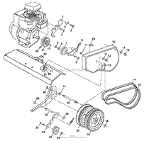 Belt Guard And Pulley Assembly