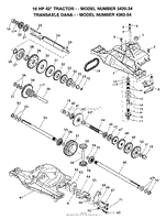 TRANSAXLE DANA