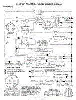 20HP 50&quot; TRACTOR/SCHEMATIC