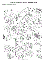 CHASSIS AND ENCLOSURES/18 HP 44&quot;