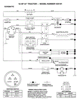 SCHEMATIC/18 HP 44&quot;