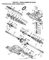 TRANSAXLE DANA