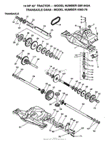 14HP 42&quot; DANA TRANSAXLE