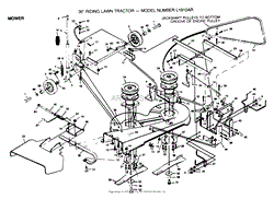 38&quot; MOWER DECK, BELT, BLADES