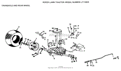 TRANSAXLE, REAR WHEELS