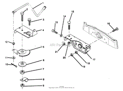 SECTOR GEAR/AXLE SUPPORT