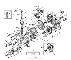 AGRI-FAB TRANSAXLE MODEL NUMBER 121431X