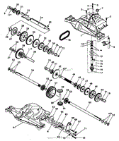 DANA TRANSAXLE--MODEL NUMBER 4360-96