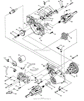 TRANSAXLE HYDRO GEAR MODEL NUMBER 214-3010