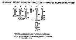 HARDWARE (LIFT ADJUSTMENT)