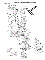 ASM., MOWER DECK 42&quot;