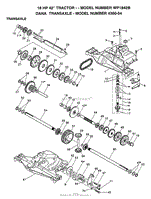 18 HP 42&quot; TRANSAXLE