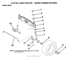 FRONT AXLE