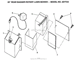 20&quot; REAR BAGGER BATTERY