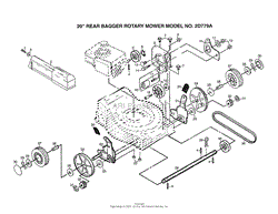 20&quot; REAR BAGGER ROTARY MOWER(2)