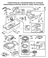 ROTARY LAWN MOWER/ENGINE(3)