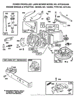 ROTARY LAWN MOWER/ENGINE