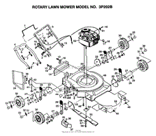 ROTARY LAWN MOWER