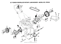 22&quot; POWER PROPELLED ROTARY MOWER(2)