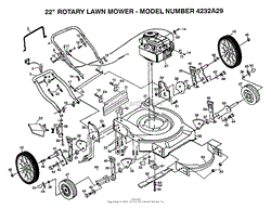 22&quot; ROTARY LAWN MOWER