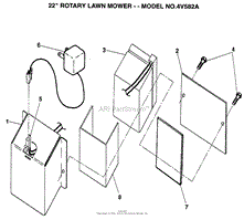 22&quot; ROTARY LAWN MOWER