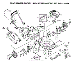 REAR BAGGER MOWER