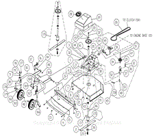 Hydro-Drive Deck Parts Assembly