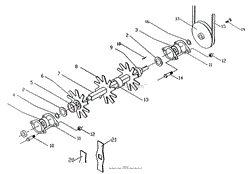 MODEL 166907 CUTTER BLADE KIT x FOR XRD180, XRD181 OPTIONAL BLADES