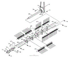 MODEL 166908 WIRE RAKE KIT FOR XRD180, XRD181